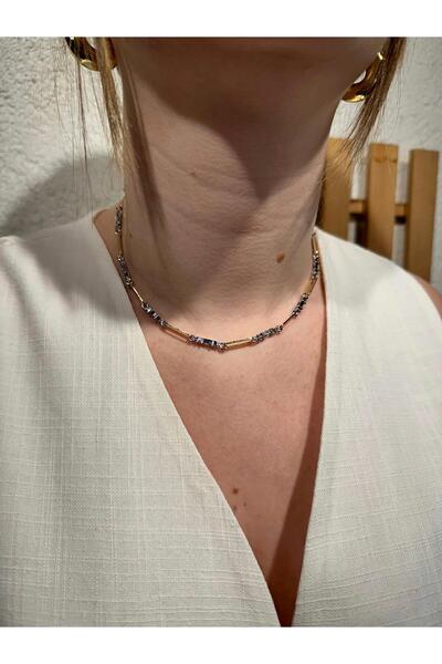 Store Leya Taşlı Kolye