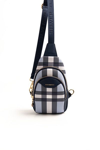 Silver Polo FREEBAG/PLACHE Borsetă argintie Polo BLUE