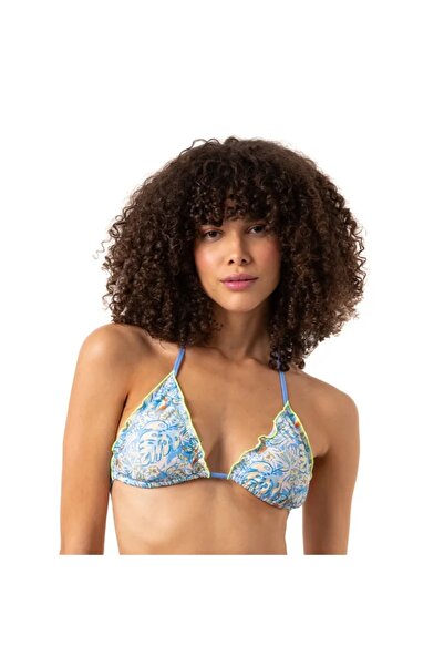 POG'S Tropical Leaves Bikini Üstü