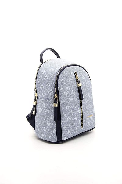 Silver Polo BACKPACK/LOGO PRINTEDSilver Polo BLUE Backpack