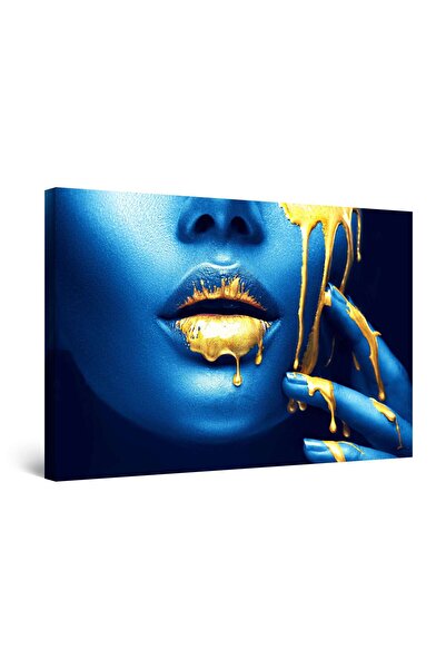 startonight Tablou DualView Startonight Chip Metalic in Albastru, 60 x 90cm