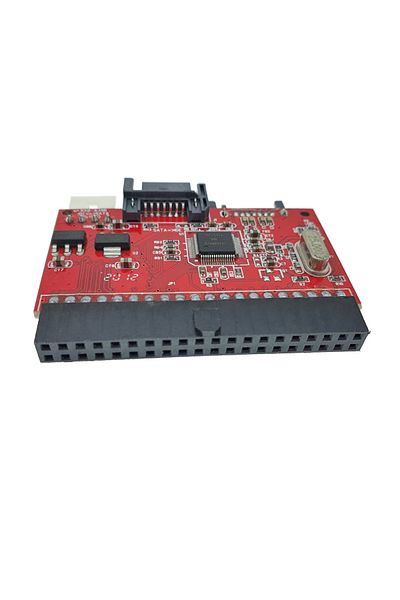 OEM 40-pin IDE to SATA adapter card converter, with cables, bidirectional transmission