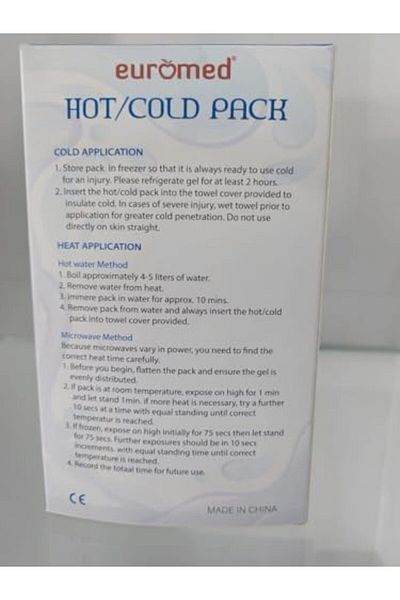EUROBIRD Hot and Cold Pack 13x28cm - Versatile Pain Relief Solution