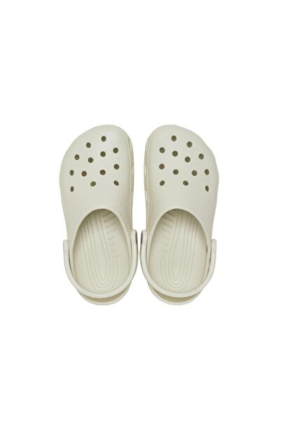 Crocs Classic Clog Kadın Terlik - Ekru
