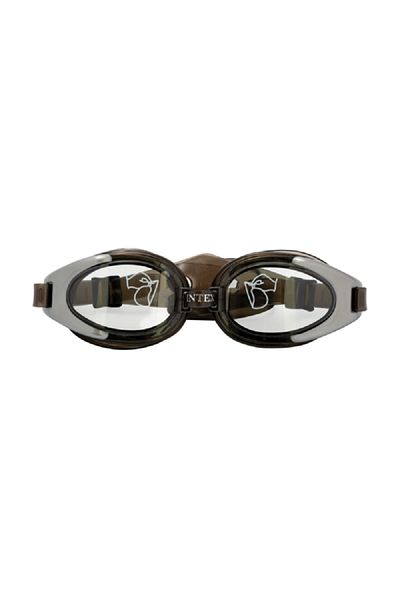 Intex Water Pro Adjustable Swimming Pool Sport Goggle Black