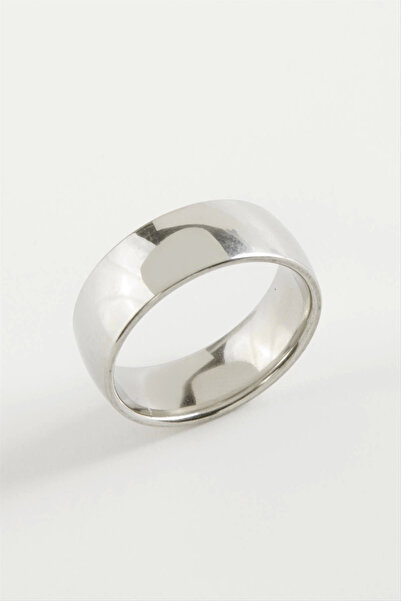 Eco Lounge Steel Wedding Ring Ring 8 mm