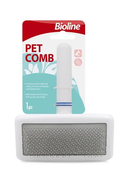 Bioline Pet Comb WhiteSizes: L
