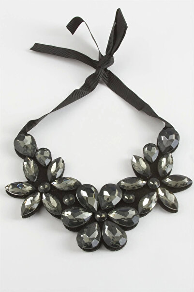 vistaglobal Flower Stone Collar Necklace