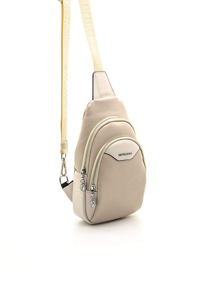 Silver Polo FREEBAG/SKIN LEATHERSilver Polo BEIGE Waist Bag