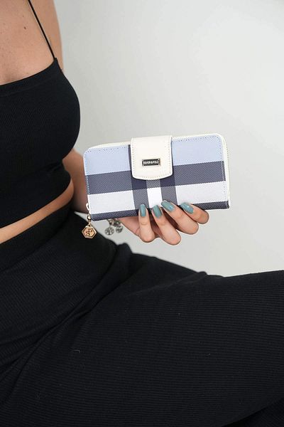 Silver Polo PORTOFEL/CARAS Portofel și suport pentru carduri Polo argintiu BLUE