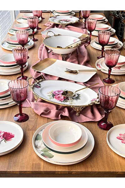 ROSSEV Yemek Takımı Nancy 70 Parça 12 Kişilik