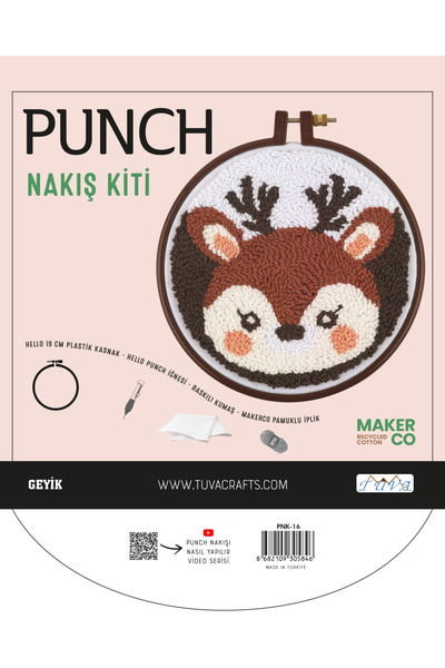 TUVA طقم تطريز بانش-PNK-16