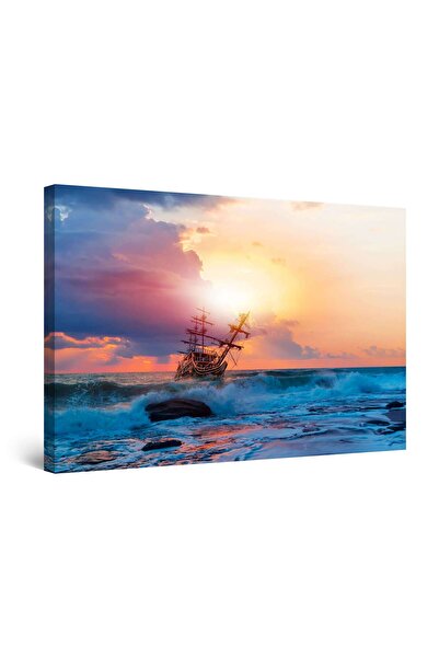 startonight Tablou DualView Startonight Vapor pe Oceanul Colorat, 60 x 90cm