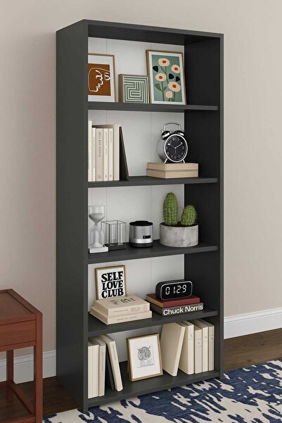 Remaks 5 Raflı Kitaplık ANTRASİT