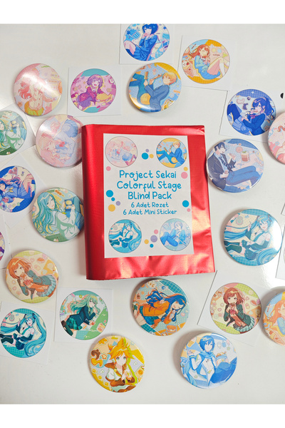 Yenaplanner Project Sekai Colorful Stage Blind Pack / Kör Paket (İçerik Rastg...
