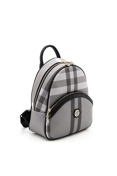 Silver Polo BACKPACK/PLAIDSilver Polo BLACK Backpack