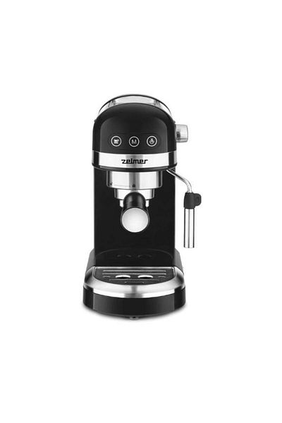 Zelmer Zcm7295 Espresso Machine, 1350 W, 20 Bar, Touch Control, 1.4l Water Tank, Black