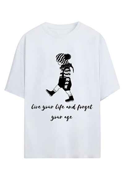 MAGORS تي شيرت GraffTee للجنسين مصنوع من القطن العضوي بنسبة 100% برقبة دائرية...