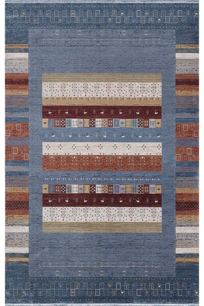 Artemis Halı Artemis Halı Bella - 6475B - Gri Mavi Premium Halı KarelHali