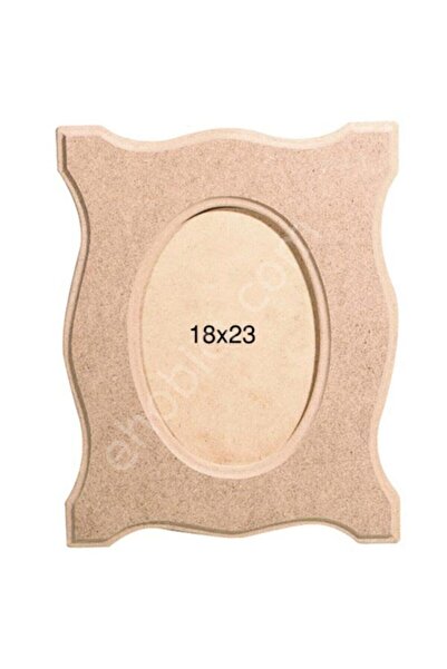 Elioure إطار MDF قابل للطلاء 116، تصميم خشبي، قطعة ديكور عصرية ومتعددة الاستخدامات