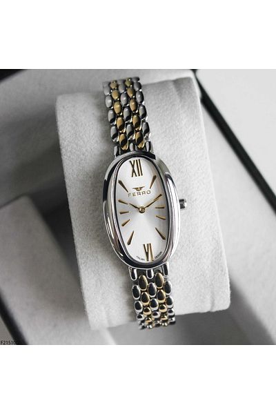 FERRO F21510D Women's Wrist Watch with Steel Band