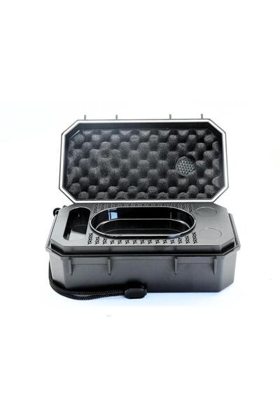 PremiumQuality Mini Plastik Seyahat Humidor QPH-24