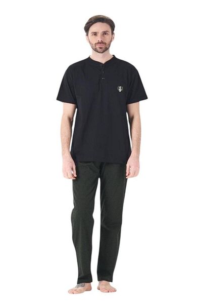 Estiva 100% Cotton Interlock Short Sleeve Men's Pajama Suit