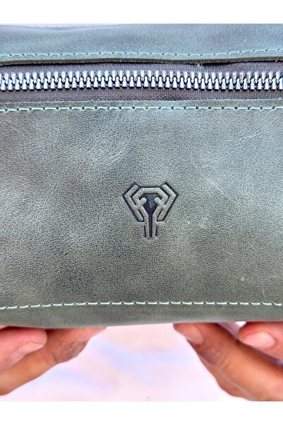 Fil Deri Genuine Leather - Hand Grip Tape - Zippered - Wallet 1003