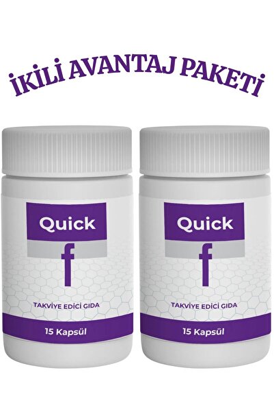 Quick Fit (F) Takviye Edici Gıda Kapsülü 2 X 15 Caps