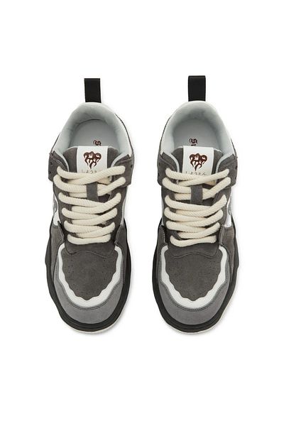Ekospot Supermade Monochrome Shadowwave Heavy-Duty Street Sneakers-1507 Shoes