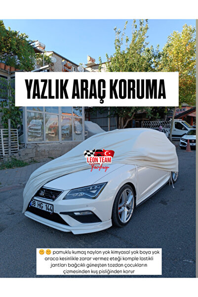 LeonTeamTurkey Seat Leon Cupra Leon Vw Golf YAZLIK PAMUKLU ARAÇ BRANDASI
