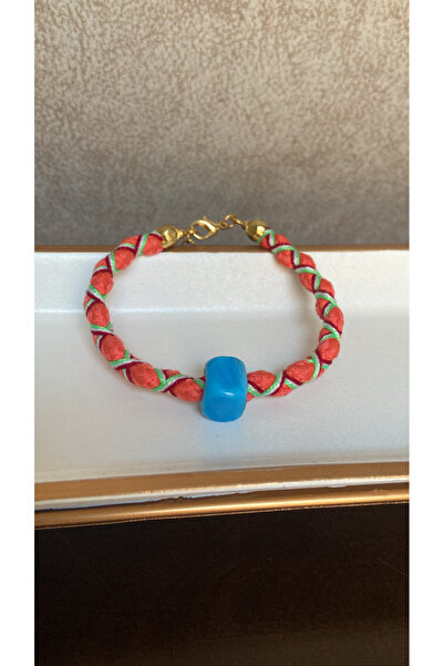 ZRN AKSESUAR BİLEKLİK TEEND MAVİ BONCUKLU TREND ŞIK İP BİLEKLİK