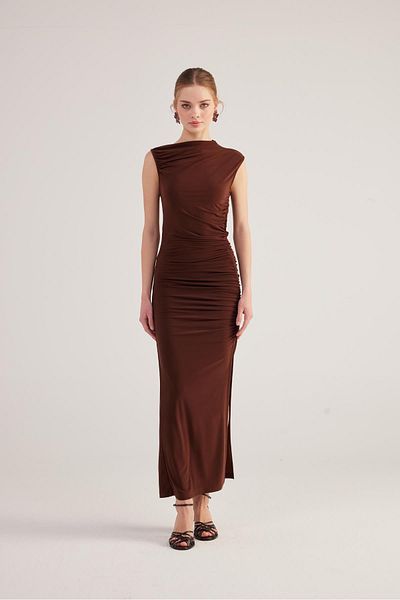 Markano Lily Dress Coffee