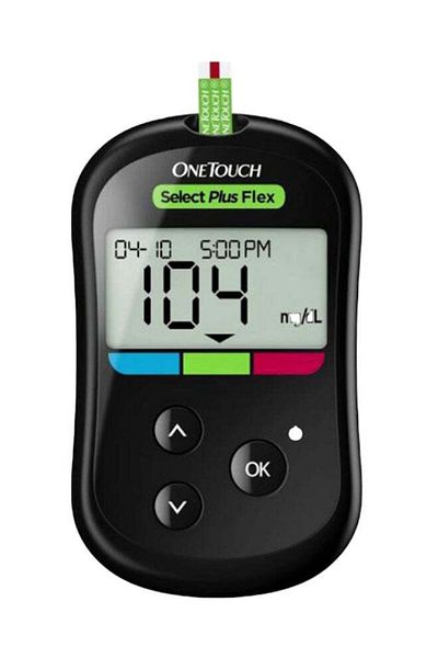 onetouch Select Plus Flex Blood Glucose meter