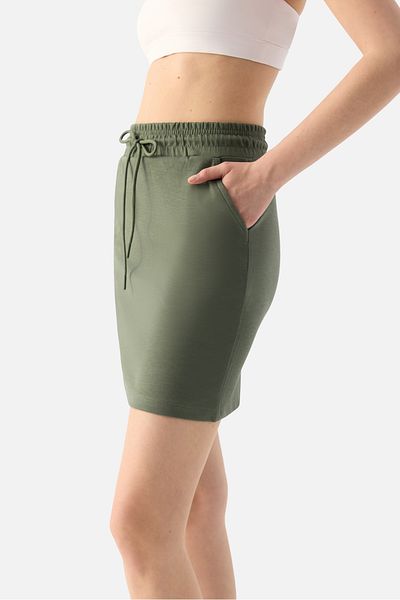 Superstacy Lara Street Style Khaki Skirt