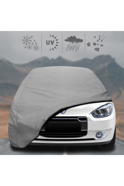 ULTRASHOP Renault Fluence Oto Branda Su Geçirmez Miflonlu Araba Brandası Klip...