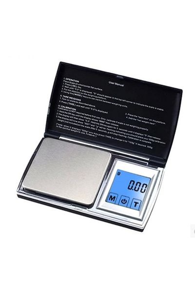 SDX Market Cântar pentru bijuterii Spo 200 g, precizie de cântărire 0,01, afișaj LCD cu ecran tactil