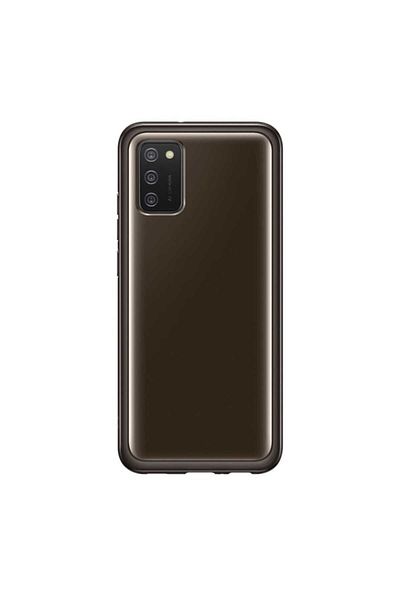 Samsung Husa de protectie Soft Clear Cover pentru Samsung Galaxy A02s, Black