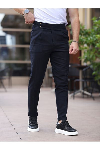 BASEL.CO Linen Old Money Trousers