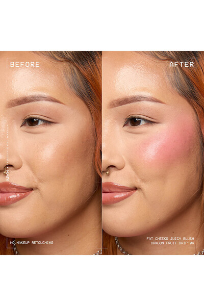 NYX Professional Makeup Fat Cheeks Juicy&Liquid Blush,12 HR Wear,Product Dsnt Fade,Dragonfruit Drip