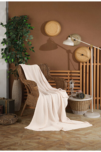 destinyhometex Husă de scaun/fără franjuri cu model de vafe de culoare fildeș...