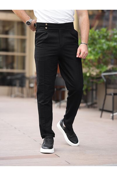 BASEL.CO Linen Old Money Trousers