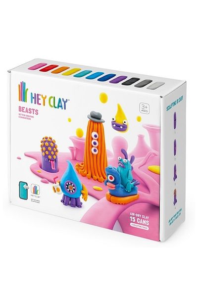 Hey Clay Set - Beasts