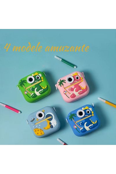 SMARTIC Camera, Instant Print, Full HD 1080p, 2.4”, 800mah, Games, Mp3, Memory Card Gift