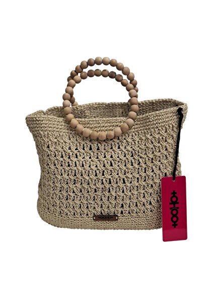 TooHot حقيبة يد نسائية منسوجة يدويًا من الخوص