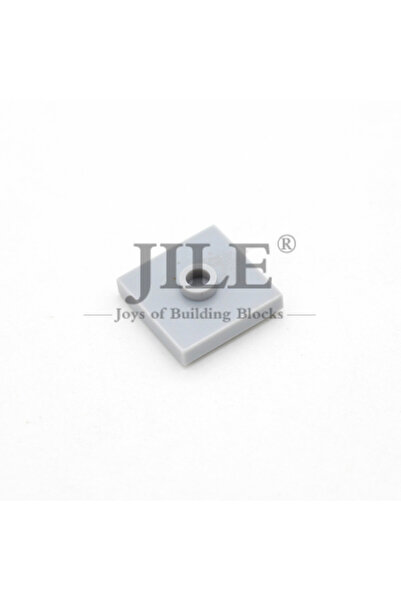 Choice1 light grey 50pcs 50pcs Moc Plate Modified 2x2 with 1 Stud 87580 DIY Creative Enlighten Building Bloc