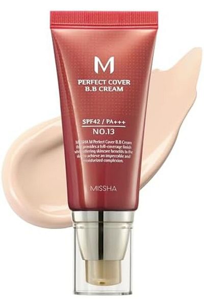 Missha M Perfect Cover BB Cream No.13 Bright Beige - Fair with Cool Undertone SPF 42 PA +++