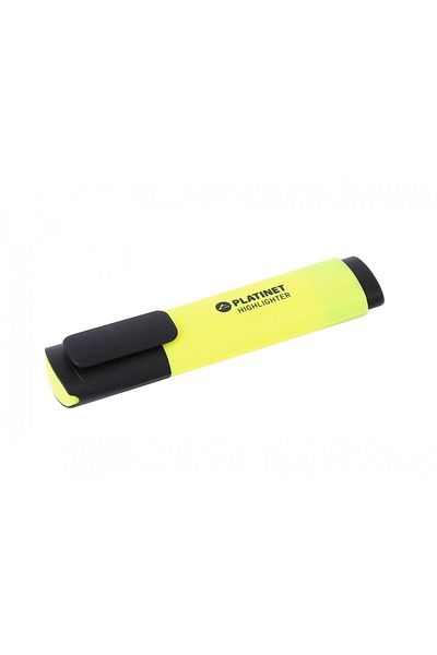Platinet Highlighter Set, Yellow, 4 Pcs, 2-5 Mm