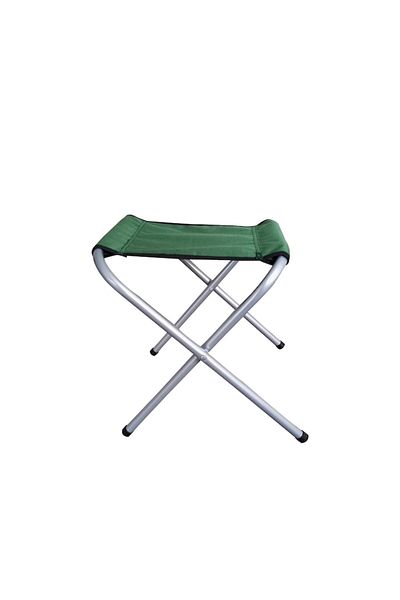 ATS Scaun pliabil fără spătar pentru camping, pescuit, plajă, unisex