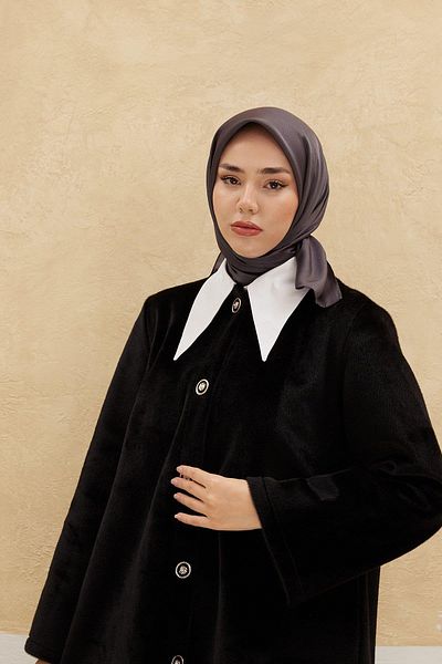 Silk Home Απλό γυαλιστερό κασκόλ 75006-03